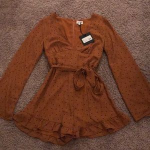 Long sleeve romper